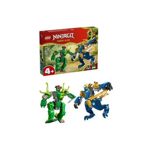 LEGO® Ninjago - Robotul dragon al lui Jay in lupta 71853, 107 piese