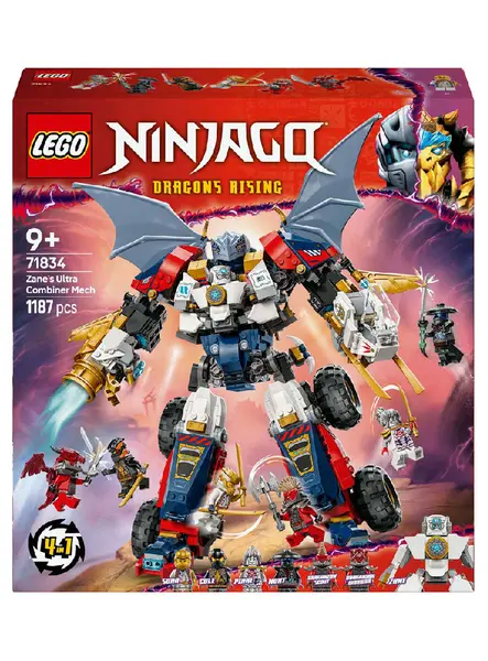 Lego Ninjago Zane's Ultra Combiner Mech 71834