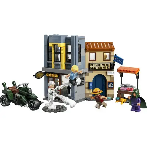 LEGO® ONE PIECE Infruntare cu capitanul Smoker 75642, 547 piese