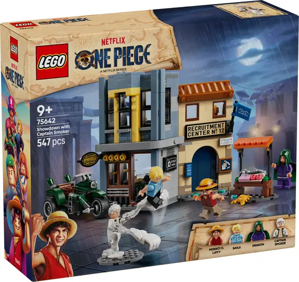 LEGO® ONE PIECE - Infruntare cu capitanul Smoker (75642)