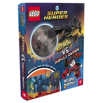 LEGO (R) DC Super Heroes (TM): Batman vs. Harley Quinn (with Batman (TM) and Harley Quinn (TM) minifigures, pop-up play scenes and 2 books), Hardback/Buster Books
