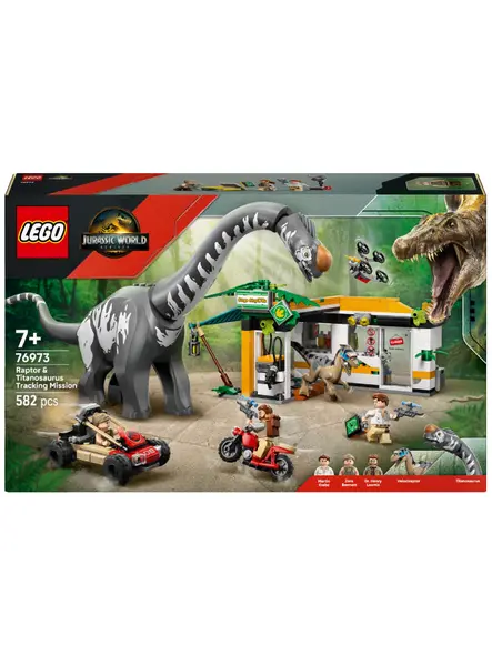 Lego Raptor & Titanosaurus Tracking Mission (6526384)