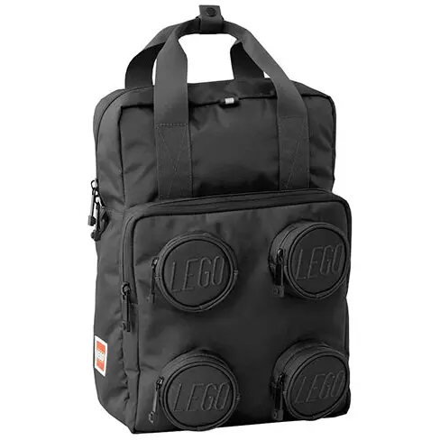 LEGO® Rucsac Lego Signature Brick 2x2, negru, 37 x 15 x 25.5 cm