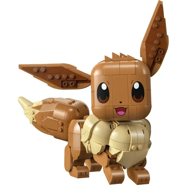 LEGO® Set de constructie LEGO Pokémon - Eevee 72151, Idee de Cadou pentru Femei, Cadou pentru Barbati Pasionati de Jocuri de Constructie, 587 piese, Varsta 18+, Multicolor