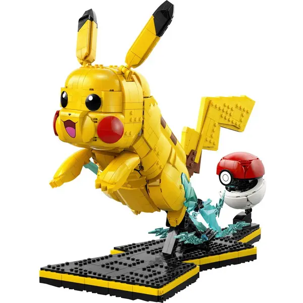 LEGO® Set de constructie LEGO Pokémon - Pikachu si Poké Ball 72152, Idee de Cadou pentru Femei, Cadou pentru Barbati Pasionati de Jocuri de Constructie, 2050 piese, Varsta 18+, Multicolor
