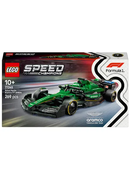 Lego Speed Champions Aston Martin Aramco F1 Amr24 Race Car (77245)
