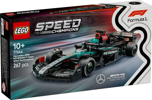 LEGO® Speed Champions - Masina de curse Mercedes-AMG F1® W15 (77244)