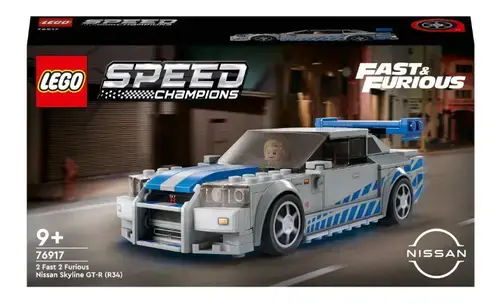 LEGO® Speed Champions Nissan Skyline GT-R (R34) Mai furios, mai iute 76917