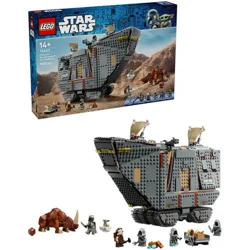 LEGO® Star Wars™ Offworld Sandcrawler™ si Mudhorn 75453, 1683 piese