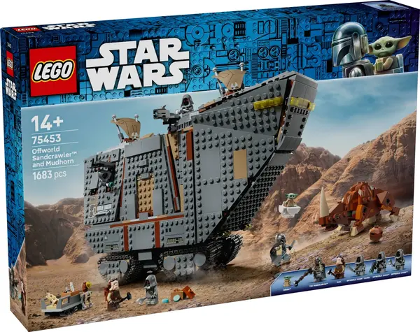 LEGO® Star Wars - Offworld Sandcrawler si Mudhorn (75453)