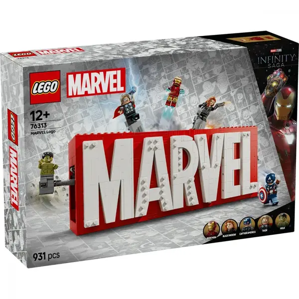 LEGO SUPER HEROES SIGLA SI MINIFIGURINE MARVEL 76313