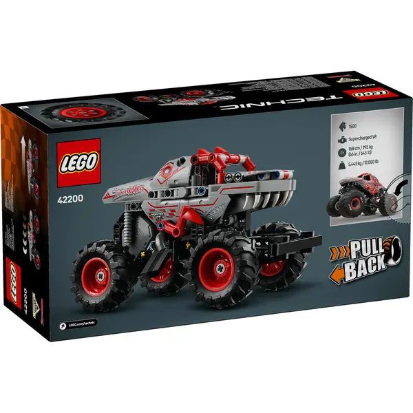 LEGO Technic - Monster Jam -ThunderROARus Pull-Back (42200) | LEGO