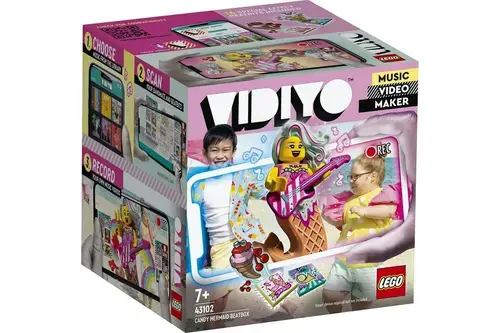 Lego Vidiyo - Candy Mermaid BeatBox 43102, 71 piese