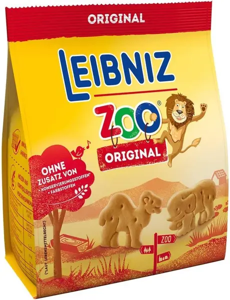Leibniz Zoo Biscuiți, originali, 100 g, Bahlsen