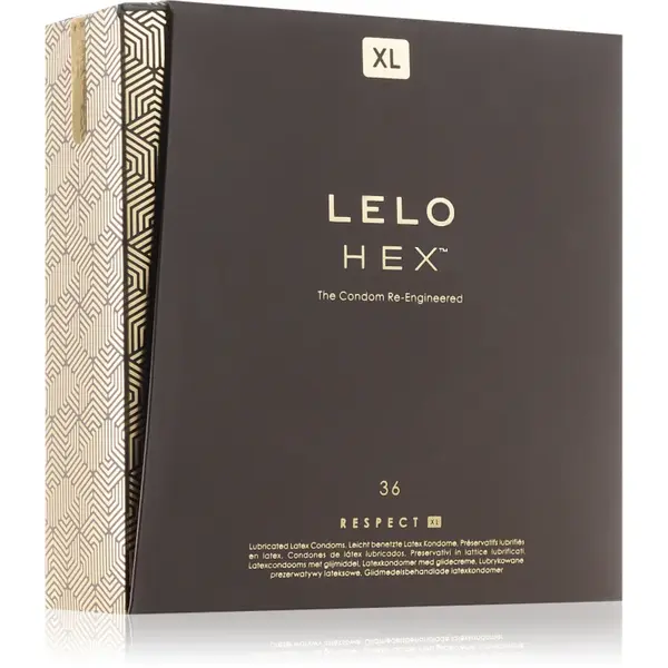 Lelo Hex Respect XL prezervative 36 buc