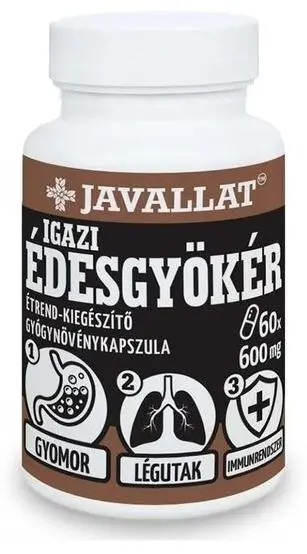 Lemn dulce, 60 capsule, Javallat