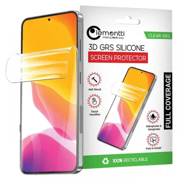 Lemontti Folie Silicon 3D GRS Clear Samsung Galaxy S24 FE