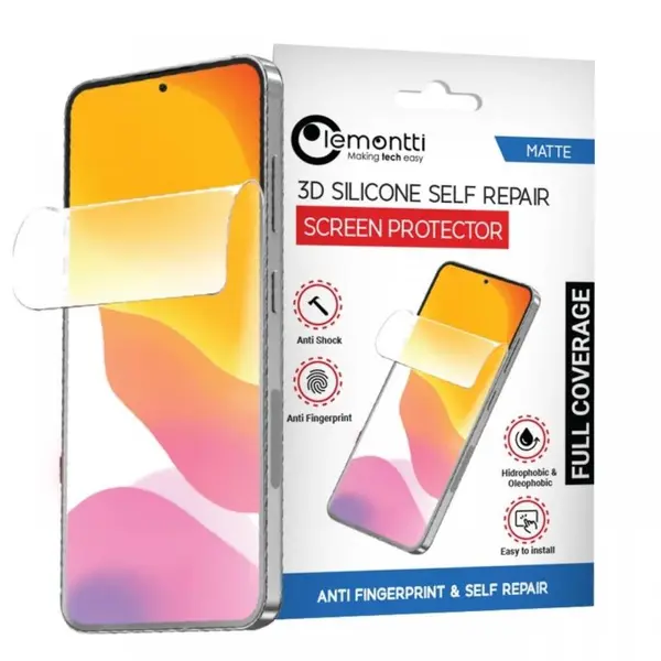 Lemontti Folie Silicon 3D Self-Repair Matte Samsung Galaxy S25