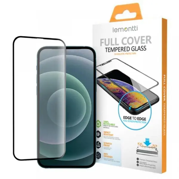 Lemontti Folie Sticla Full Fit Xiaomi Redmi Note 13 4G / Redmi Note 13 Pro 5G Negru