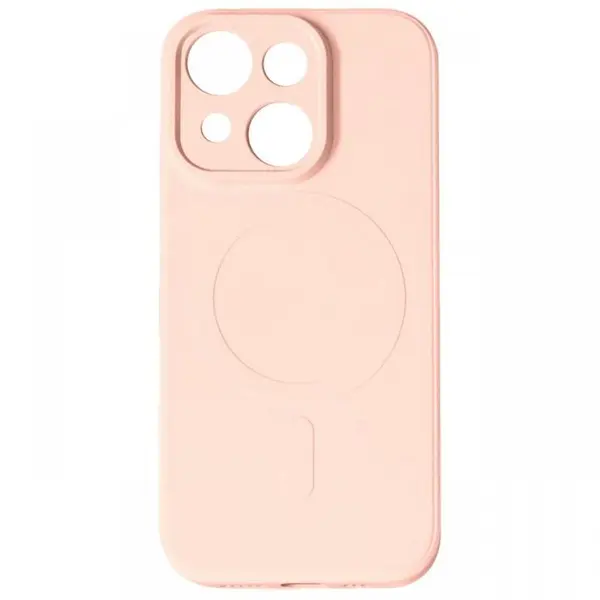 Lemontti Husa Silicon iPhone 15 MagSafe Roz