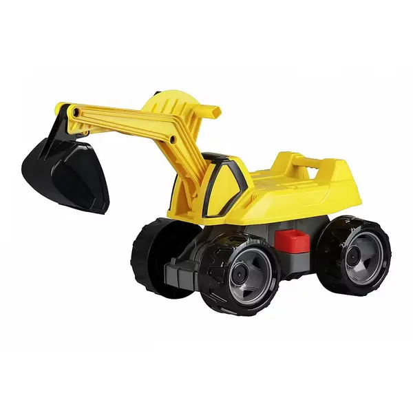 Lena Excavator de jucarie cu scaun Lena 02144, Negru, Galben, Plastic, Otel, Varsta 3+