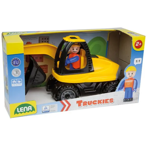 Lena Excavator Truckies Lena cu o Figurina