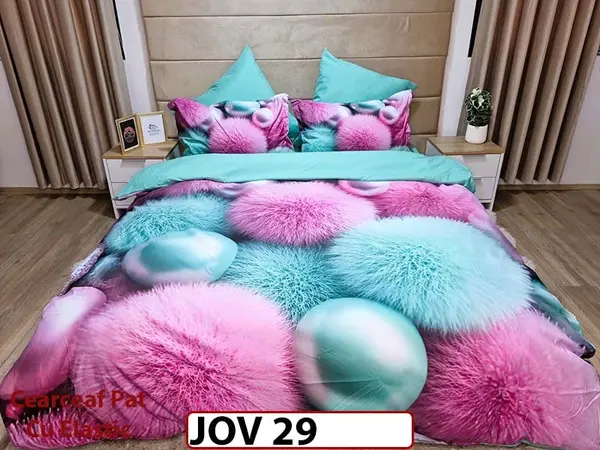 Lenjerie 5D din Finet 6 piese cu Elastic - JOV 29