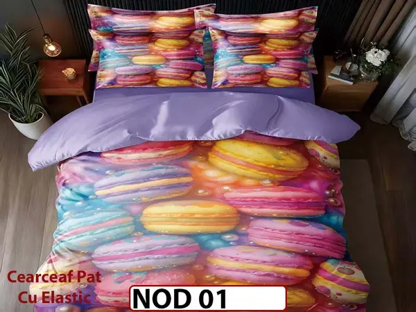 Lenjerie 5D din Finet 6 piese cu Elastic - NOD 01