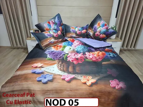 Lenjerie 5D din Finet 6 piese cu Elastic - NOD 05