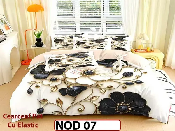 Lenjerie 5D din Finet 6 piese cu Elastic - NOD 07