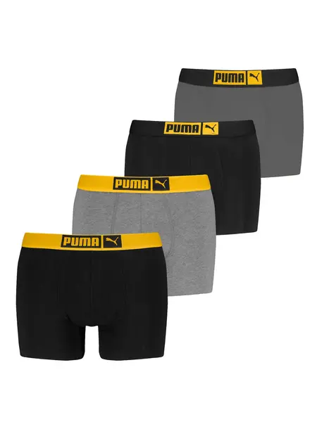 Lenjerie Basic Boxer Placed Logo Elastic