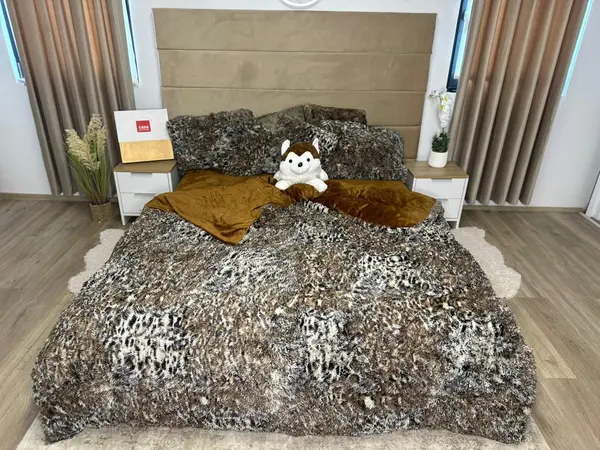 Lenjerie Cocolino Fluffy Pufoasa cu 6 piese - COM04