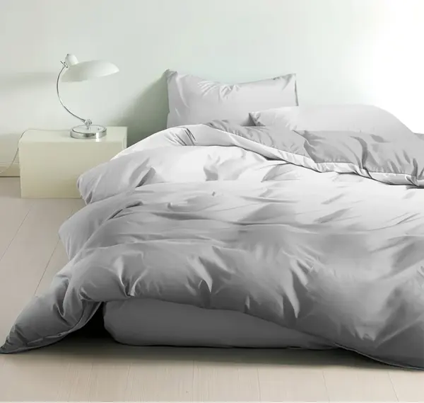 Lenjerie cu Elastic 180x200 Rainbow Pearl 4 Piese (Finet)