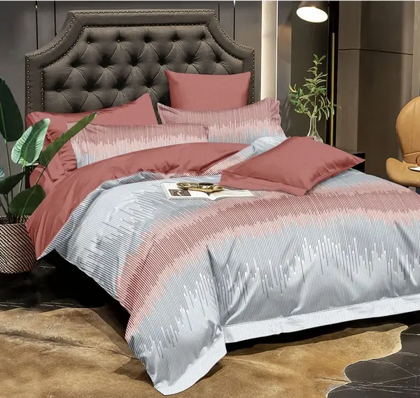 Lenjerie cu Elastic 180x200 Urban Pulse (Bumbac Satinat)