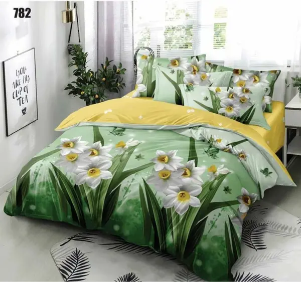 Lenjerie Daffodil White 6 piese (Finet)