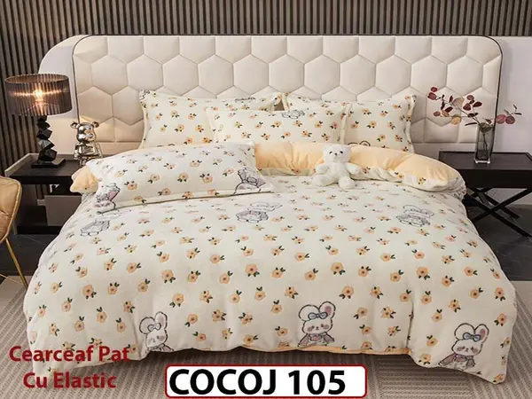 Lenjerie De Pat COCOLINO cu Elastic 4 piese - COCOJ105