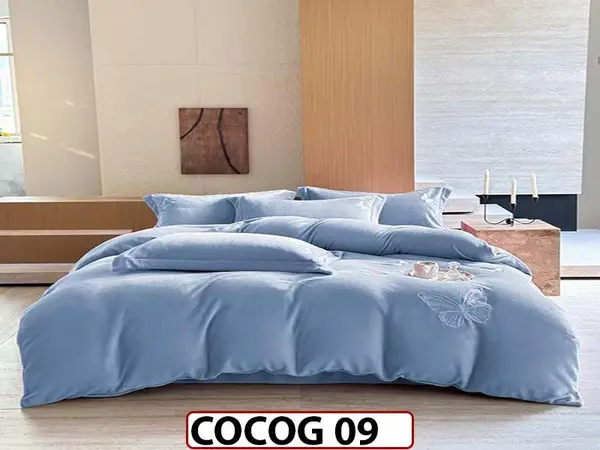 Lenjerie De Pat Cocolino de 2 Persoane cu 4 piese - COCOG 09
