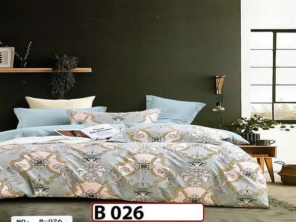 Lenjerie din bumbac 100% 4 piese CasaNewConcept - B026