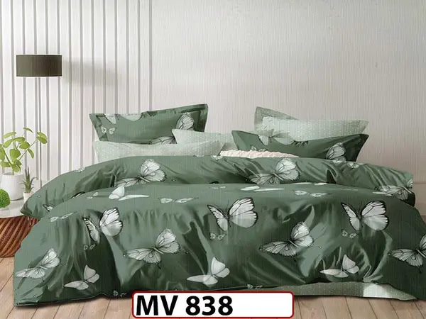 Lenjerie din bumbac Satinat 4 piese Casa New Concept - MV 838
