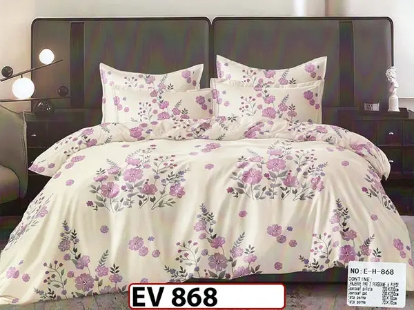 Lenjerie din bumbac Satinat 6 piese Casa New Concept - EV 868