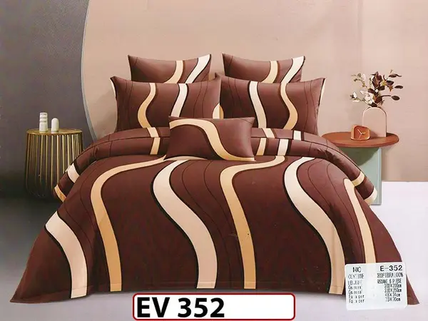 Lenjerie din bumbac Satinat 6 piese Casa New Concept - EV352