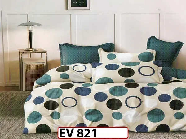 Lenjerie din bumbac Satinat 6 piese Casa New Concept - EV821