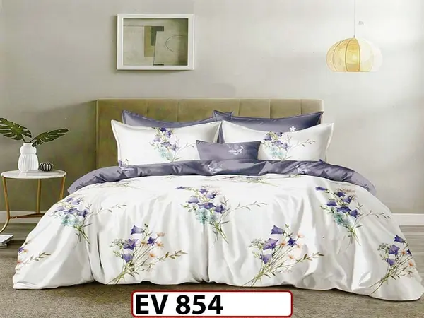 Lenjerie din bumbac Satinat 6 piese Casa New Concept - EV854