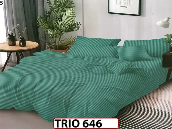 Lenjerie din damasc finetat 6 piese - TRIO646