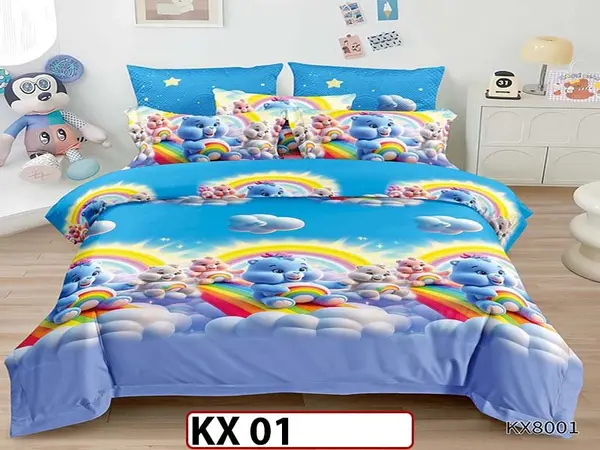 Lenjerie din finet 4 piese 1 Persoana - KX 01