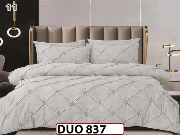 Lenjerie din Finet 4 piese cu pliuri - DUO 837