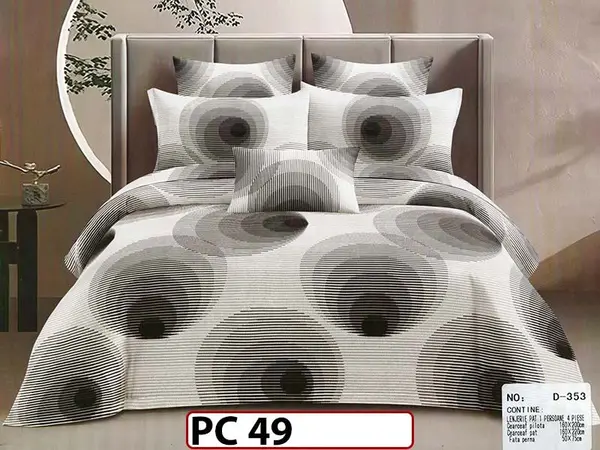 Lenjerie din finet 4 piese o persoana Cod - PC49