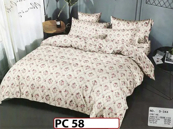 Lenjerie din finet 4 piese o persoana Cod - PC58
