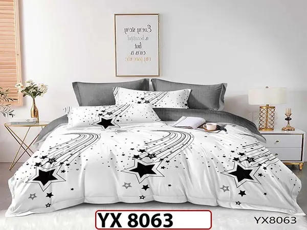 Lenjerie din finet 4 piese o persoana Cod - YX 8063