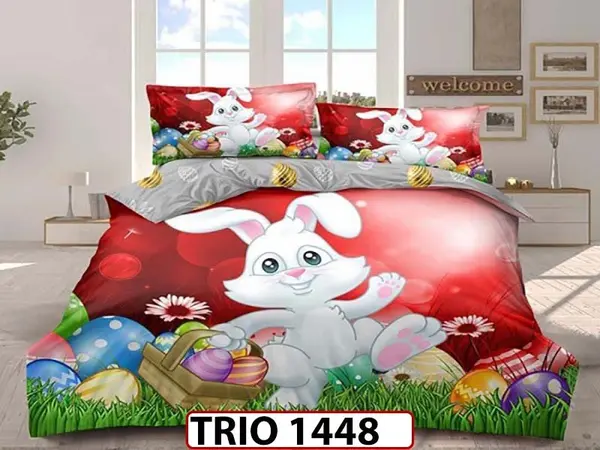 Lenjerie din finet 4 piese - TRIO1448